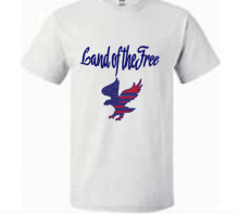 Land of the Free eagle t-shirt
