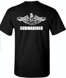 Navy submarine dolphin t-shirt