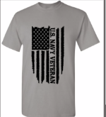 Navy Veteran Flag T-Shirt