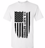 Navy Retired Flag T-Shirt