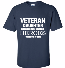 Veteran Daughter T-shirt