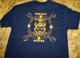 Command T-Shirt; Navy Blue