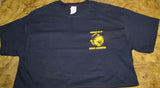 Command T-Shirt; Navy Blue